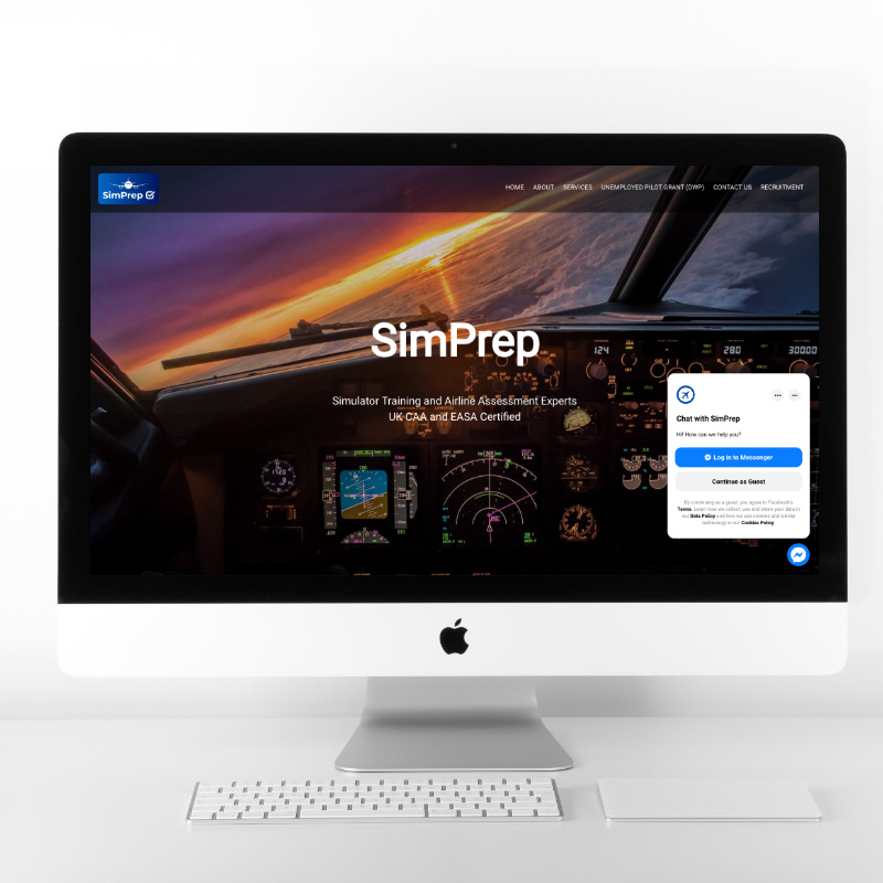 SimPrep | Web Design by Plexaweb