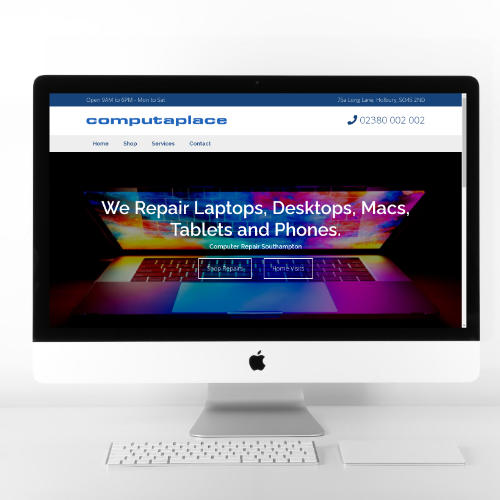 Computaplace | Website Design | Website Preview Image