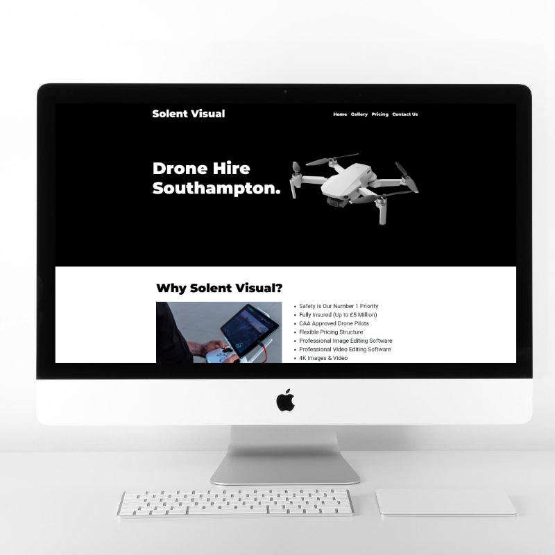 Solent Visual | Web Design by Plexaweb