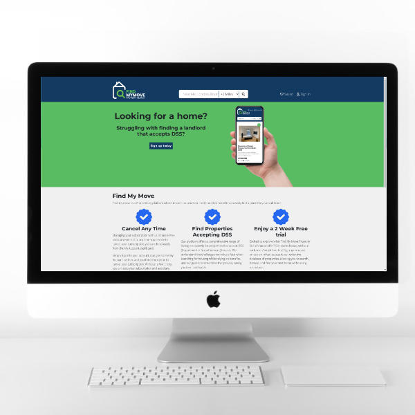 Find My Move | Website Design | Website Preview Image