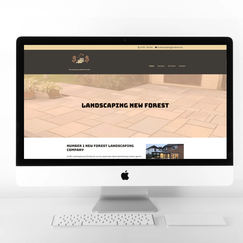 MP Landscaping | Web Design by Plexaweb